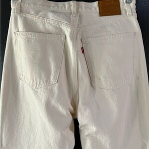 Levi's Premium Cream High Slim Jeans